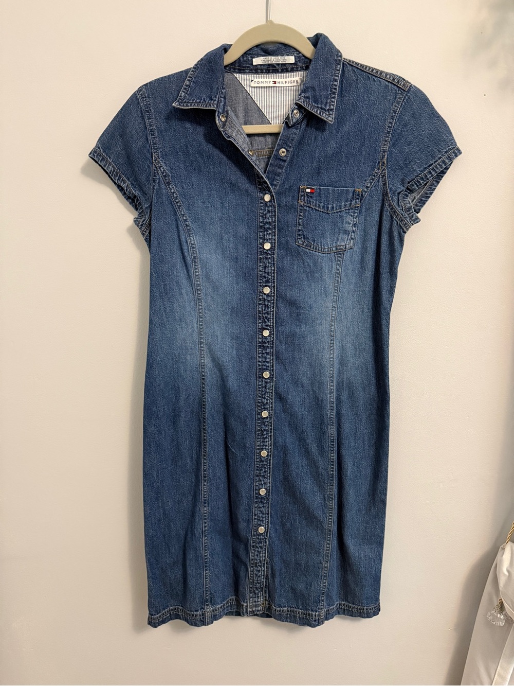 Tommy Hilfiger Denim Button-Up Dress
